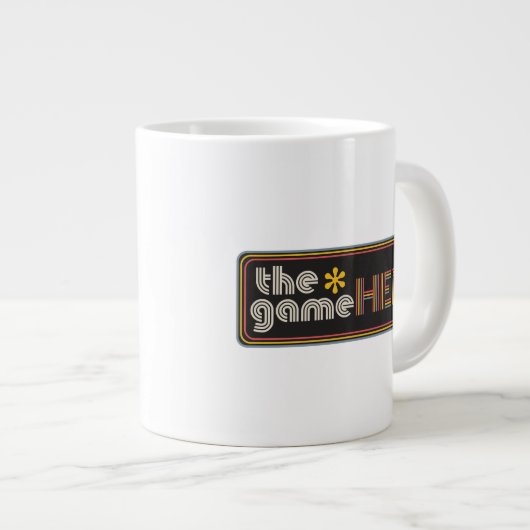 The*gameHERs Horizontal Logo Grote Koffiekop (Voorkant rechts)