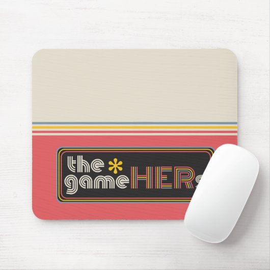 The*gameHERs Horizontal Logo Muismat (Met muis)
