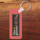 The*gameHERs Horizontal Logo Sleutelhanger (Achterkant)