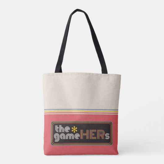 The*gameHERs Horizontal Logo Tote Bag (Achterkant)