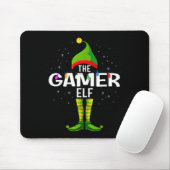 The Gamer Elf Christmas Group Family Pajama Muismat (Met muis)