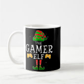 The Gamer Elf Group Matching Family Christmas Holi Koffiemok (Links)