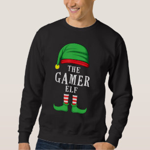 The Gamer Elf kerstfamilie Matching Group Xmas Trui