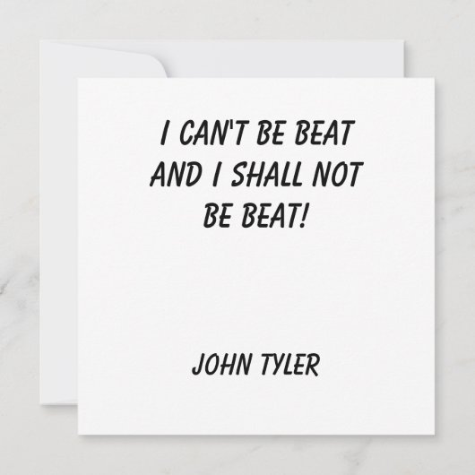 The Gamer Flat Note Card (Achterkant)