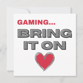 The Gamer Flat Note Card