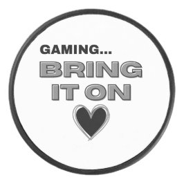 The Gamer Hockey Puck