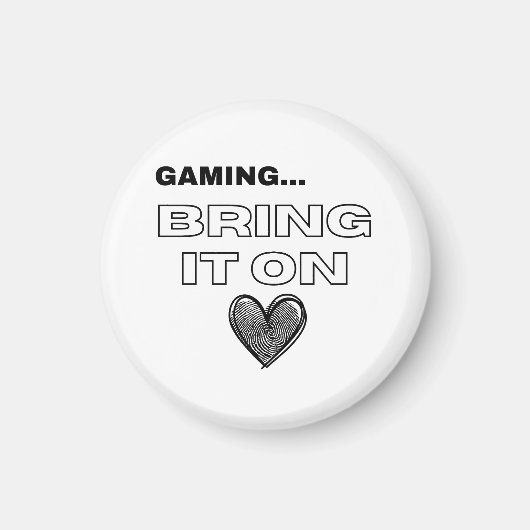 The Gamer  Magneet (Voorkant)