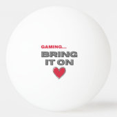 The Gamer Ping Pong Balls Pingpongbal (Achterkant)