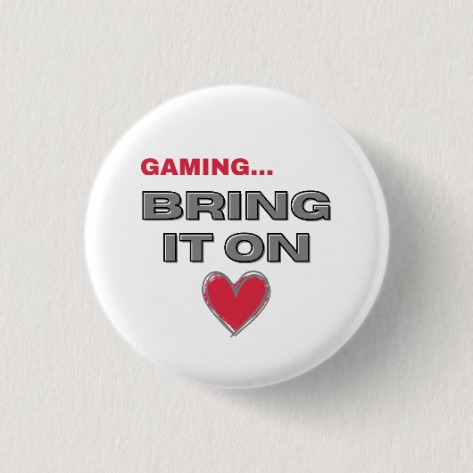The Gamer Ronde Button 3,2 Cm (Voorkant)