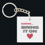The Gamer  Sleutelhanger<br><div class="desc">The Gamer - Keychain 
Share the love for the game!</div>