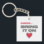 The Gamer  Sleutelhanger<br><div class="desc">The Gamer - Keychain 
Share the love for the game!</div>