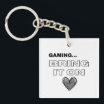 The Gamer  Sleutelhanger<br><div class="desc">The Gamer - Keychain 
Share the love for the game!</div>