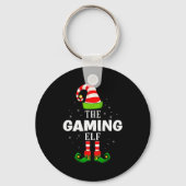 The Gaming Elf Christmas Pjs Matching Pajama Sleutelhanger (Voorkant)