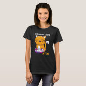The Gaming Legend My Cat Gamer Kitten Cute Meme T-shirt (Voorkant volledig)