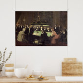 The Gaming Room at the Casino, 1889 Poster (Keuken)