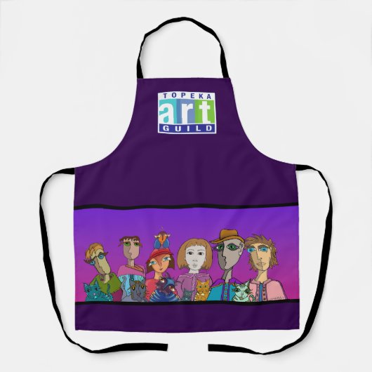 The Gang Is Here Apron Schort (Voorkant)