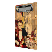 The Gangster's Blonde Girl Mini Klembord (Angled2)