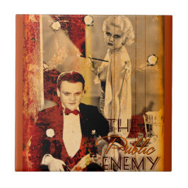 The Gangster's Blonde Girl Tegeltje