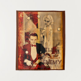 The Gangster's Blonde Girl Wandkleed