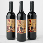 The Gangster's Blonde Girl Wijn Etiket (Flessen)