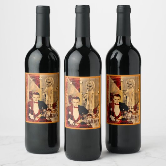 The Gangster's Blonde Girl Wijn Etiket (Flessen)