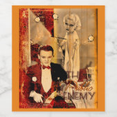 The Gangster's Blonde Girl Wijn Etiket (Enkel label)