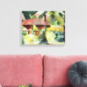 The Garden, 1914 (m/c op papier) Canvas Afdruk (Insitu (Woonkamer))