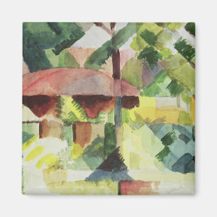The Garden, 1914 (m/c op papier) Magneet