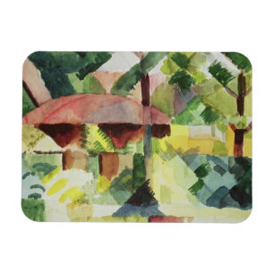 The Garden, 1914 (m/c op papier) Magneet