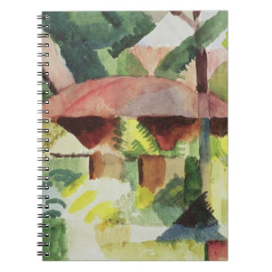 The Garden, 1914 (m/c op papier) Notitieboek