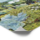 The Garden Daubigny by Vincent Van Gogh Poster (Hoek)
