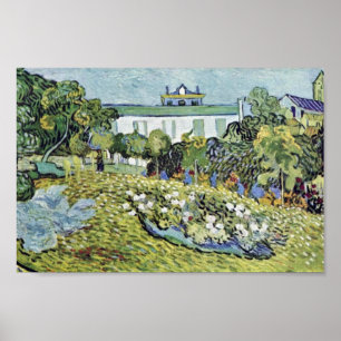 The Garden Daubigny by Vincent Van Gogh Poster