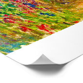 The Garden Gate at at the Vetheuil Claude Monet Poster (Hoek)