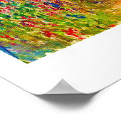 The Garden Gate at at the Vetheuil Claude Monet Poster (Hoek)