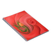 "The Garden in the Roos" Blank gelinkt notebook Notitieboek (Rechterzijde)