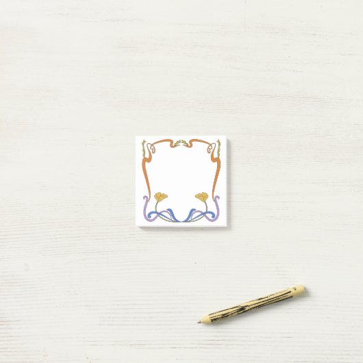The Garden Muse Design Post-it® Notes (Op bureau)