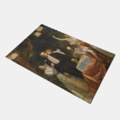 The Garden of Armida (by John Collier) Deurmat (Schuin)