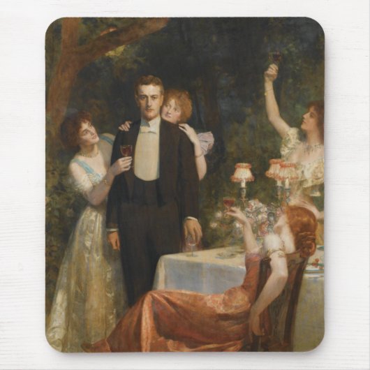 The Garden of Armida (by John Collier) Muismat (Voorkant)