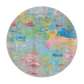 The Garden of Delight clock  Snijplank (Voorkant)