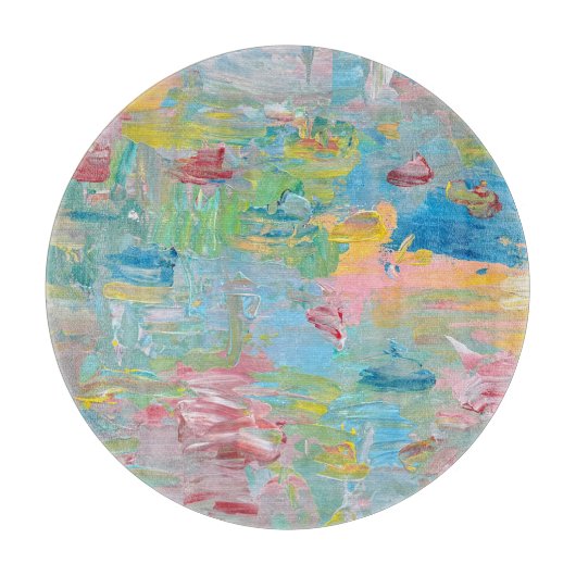 The Garden of Delight clock  Snijplank (Voorkant)