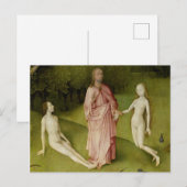 The Garden of Earthly Delights Fifteenth Century Briefkaart (Voorkant / Achterkant)