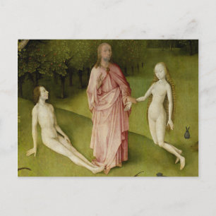 The Garden of Earthly Delights Fifteenth Century Briefkaart