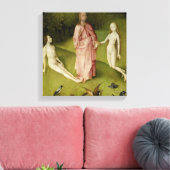 The Garden of Earthly Delights Fifteenth Century Canvas Afdruk (Insitu (Woonkamer))