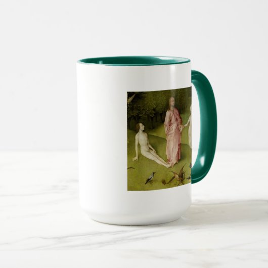 The Garden of Earthly Delights, vijftiende eeuw Mok (Voorkant rechts)