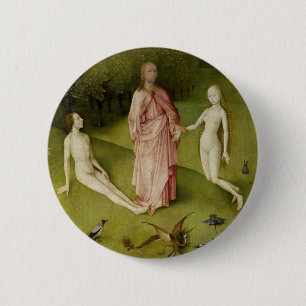 The Garden of Earthly Delights, vijftiende eeuw Ronde Button 5,7 Cm
