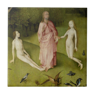 The Garden of Earthly Delights, vijftiende eeuw Tegeltje