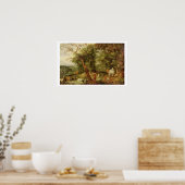 The Garden of Eden; op de achtergrond The Temptati Poster (Keuken)