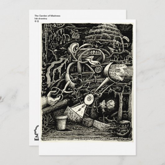 The Garden of Madness van Brian Benson (Voorkant / Achterkant)