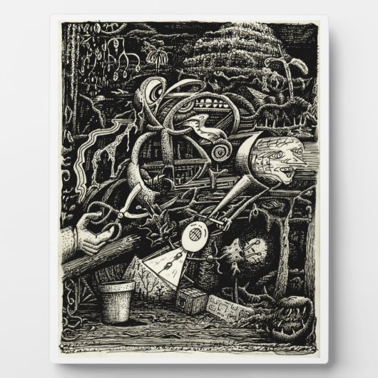 The Garden of Madness van Brian Benson Fotoplaat (Voorkant)