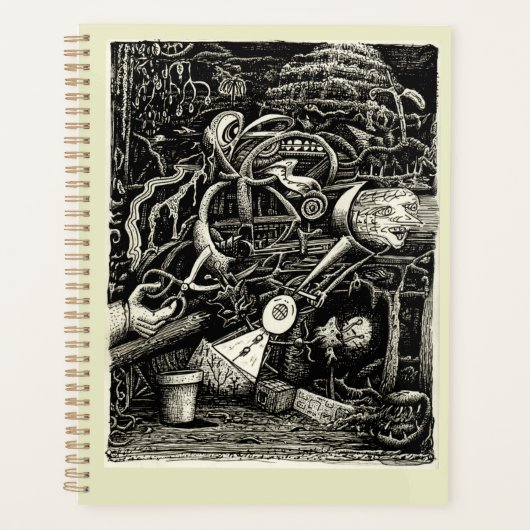 The Garden of Madness van Brian Benson Planner (Voorkant)